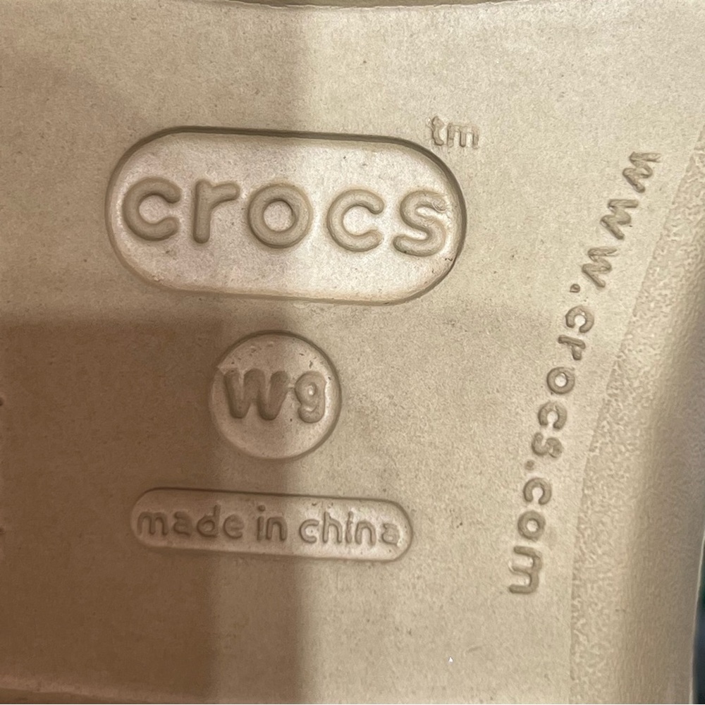 Crocs Womens 9 Leopard Print Women's Wedge Sandals - Picture 7 of 7